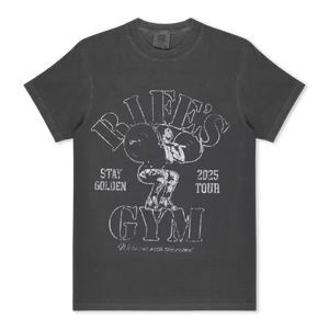 Rife's Gym Faded Black T-Shirt