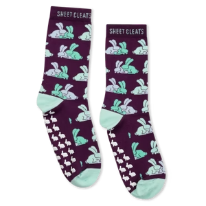 Sheet Cleats Bunny Socks